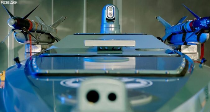 ГУР вперше представило нові морські дрони Magura ГУР вперше представило нові морські дрони Magura