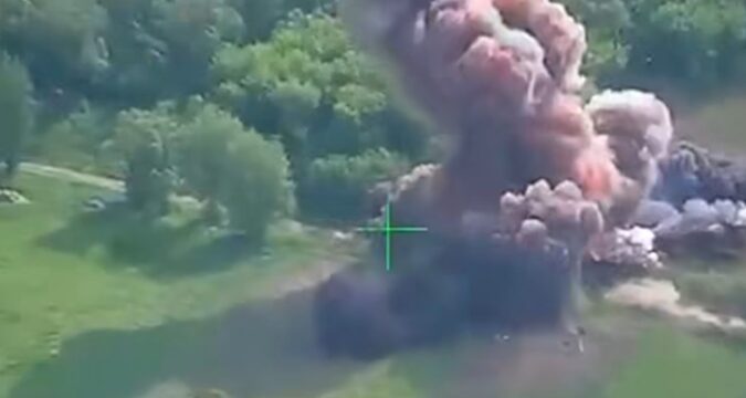 ЗСУ знищили російську РСЗВ Град з 40 ракетами