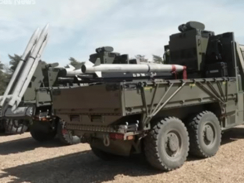 Віськові показали, як ЗРК Raven збиває цілі РФ британськими ракетами