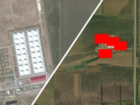 У Ростовській області палають паливні резервуари на комбінаті «Атлас»