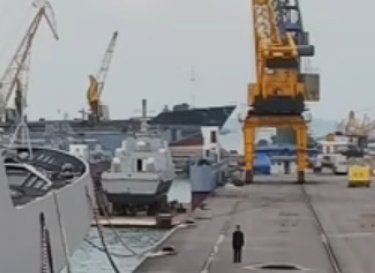 На верфі у КНДР помітили новозбудований корвет класу Nampo