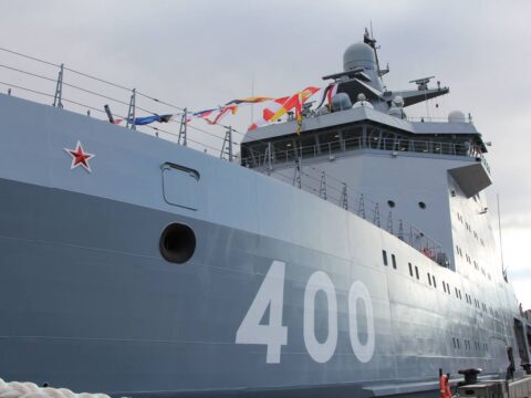Росія ввела в експлуатацію патрульний криголам «Иван Папанин» із можливістю розміщення крилатих ракет «Калибр»