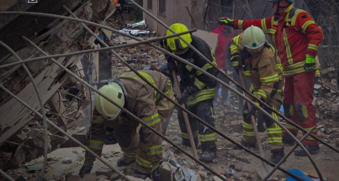 З'явилися кадри перших хвилин удару по Львівщині