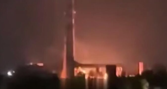 У Брянській області після атаки спалахнула ТЕЦ