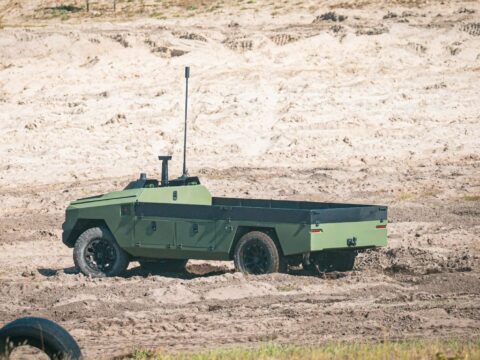 Польські війська випробували безпілотники «Української бронетехніки»