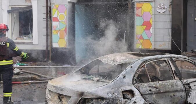 З'явилося відео удару Росії по дитсадку в Харкові