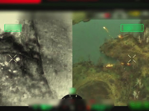 ДПСУ показала знищення бліндажу та складу боєприпасів росіян