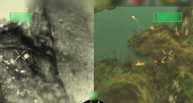 ДПСУ показала знищення бліндажу та складу боєприпасів росіян