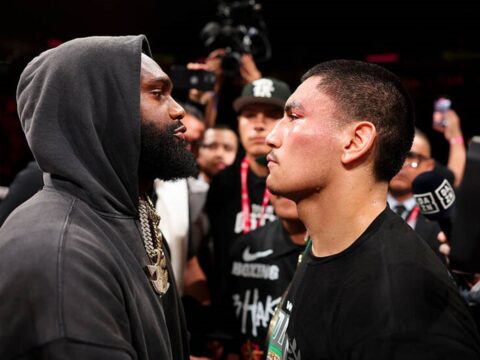 Енніс і Ортіс прицінилися один до одного на рингу