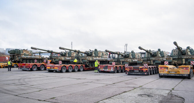 Естонія отримала шість нових самохідних артилерійських установок K9 Thunder