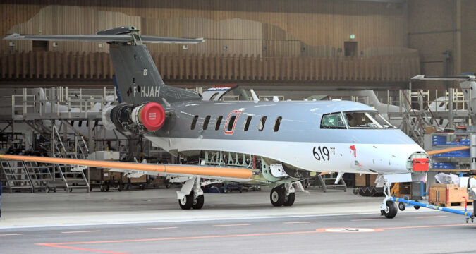 У Швейцарії виготовили першу «літаючу парту» PC-24 для французького флоту