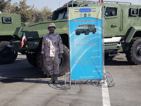 Іран озброїв російськими бронемашинами «Спартак» підрозділи прикордонних сил