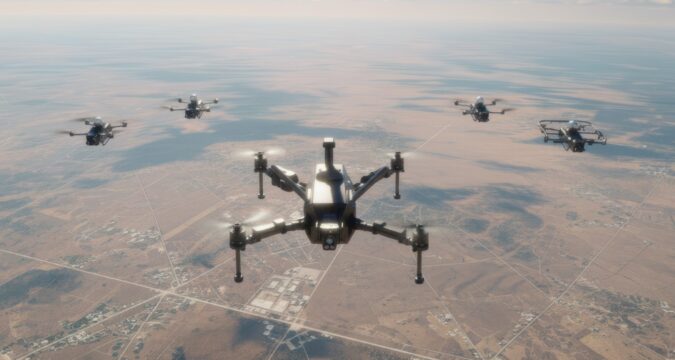 В США створили систему, яка дозволяє оператору одночасно керувати БпЛА різних класів