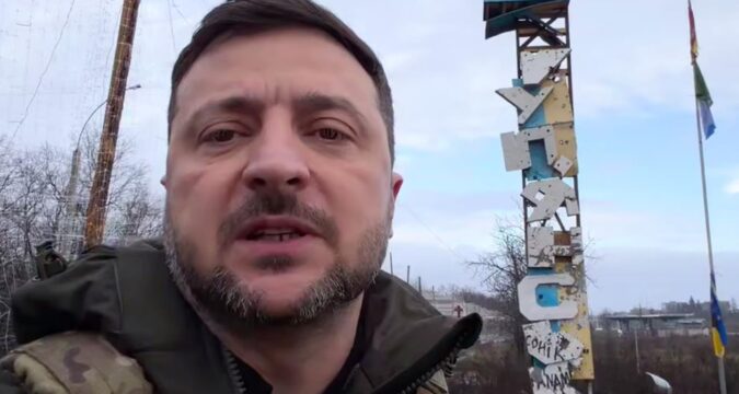 Зеленський приїхав на передову у Куп'янськ