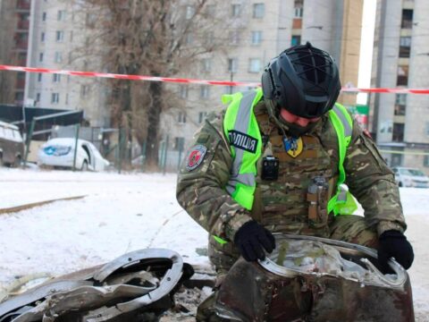 Поліція знешкодила Іскандер-М, що впав у Києві