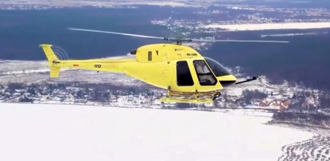 РФ почала льотні випробування гелікоптера Ми-34М1 з новим двигуном
