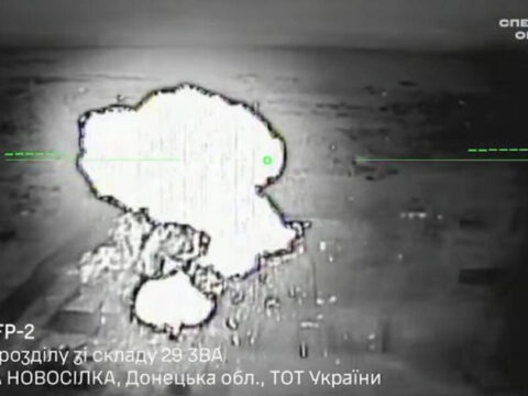 ССО дронами уразили склади боєприпасів росіян у Запорізькій та Донецькій областях