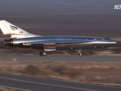 У США показали надзвуковий дрон Quarterhorse Mk 2.1 розміром з F-16