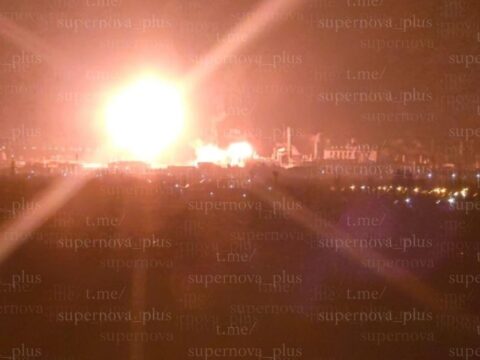 У Тольятті палає хімзавод - соцмережі