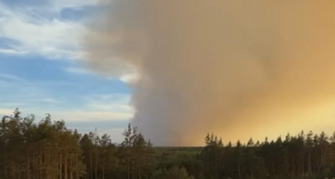 У Польщі під час гасіння лісової пожежі розбився літак