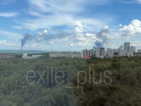 В російській Уфі пролунали вибухи на НПЗ