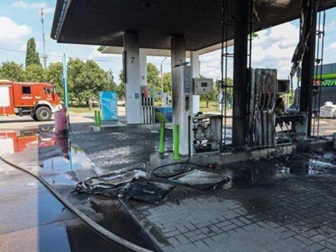 За пів року в Україні зруйновані або уражені понад 300 АЗС
