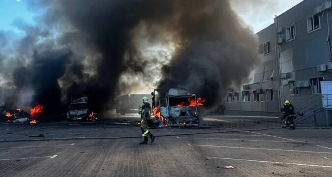Армія РФ повторно вдарила по складу АТБ на Одещині