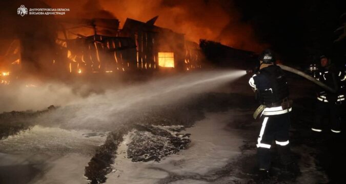 Росія завдала масованого комбінованого удару по підприємствах Дніпропетровщини