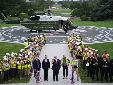 Виступ Трампа показали без звуку через бойкот медіа