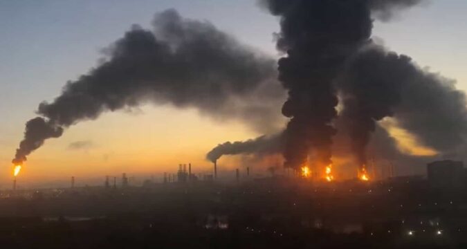 Московський НПЗ зупинив роботу після удару українських дронів
